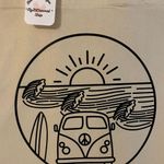 Going To The Beach Tote Bag Tan Photo 1