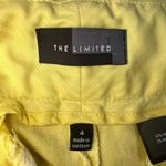 The Limited  Women's Yellow Ankle Slacks Size 4 Photo 2