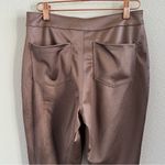 SKIMS Disco Skinny Leg Pants Umber Rose Gold High Rise Medium Photo 5
