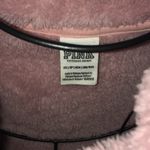 PINK - Victoria's Secret Victoria’s Secret PINK Teddy Funnel Neck Pullover Jacket Pink Size XS wi…​​ Photo 3