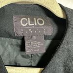 Clio Womens Size 10 Petite Jacket Cropped Suit Blazer Double Breasted Vintage Photo 6