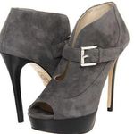 Michael Kors Suede Open Toe Bootie Photo 0
