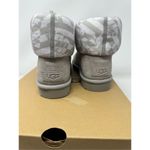 UGG  Classic Mini Jersey Suede Boots Plush Winter Stripe Gray Women Size 6 New Photo 6