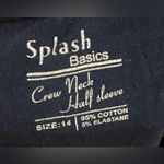 Splash - Navy Short Sleeve Tee Size 14 Photo 5