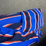 Allison Joy  Blue and Red Striped Wrap Camisole Photo 6