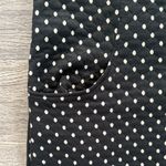 Boden Black and Tan Polka Dot Long Sleeve Dress Size 8 L Cotton blend Photo 6
