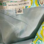 Banana Republic Eight
Gores Silk Skirt 4 Paisley Print Teal/yellow Lined Godet Photo 5