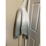 Barefoot Dreams Poncho Womens One Size CozyChic Ultra Lite Ombre Waterfall Photo 4