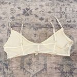 Free People  Women's Cream‎ Moonlight Mesh Bra Size Large Photo 5