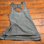 Athleta  Green Heathered Racerback Tank Top Athletic Workout Athleisure Size S Photo 0