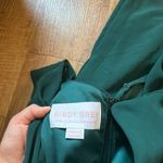 Birdy Grey  Devin Convertible Chiffon Dress In Emerald Photo 7