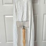 EXPRESS One Eleven cream long floor length sleeveless top Photo 0