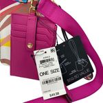 Inc international Concepts Womens Ashlii Pink Lanyard Card Case Phone Wallet Photo 2