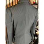 EXPRESS one button blazer size 6 black with gray little stripes office attire Photo 3
