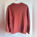 H&M Terracotta/Rust Ribbed Crewneck Size Small Photo 5