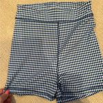 Reformation  gingham bike shorts Photo 0