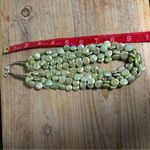 Vintage Green Coin Pearl Strand‎ Necklace Photo 5