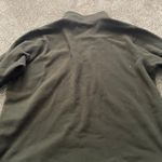 Faded Glory Oversized Olive Green Quarter Zip Photo 2