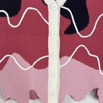 Aelfric Eden Irregular Color Block Chunky Knitted Sweater Vest Size Medium Photo 5