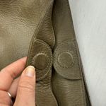 Madewell  The Transport Saddlebag Leather Crossbody Bag Tundra Olive Green Photo 7