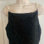 NWT Rihoas Elegant Black Sleeveless Dress With Pearl Detail Straps XL Photo 2