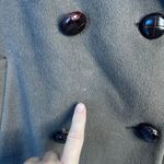 JG Hook Petite Made in USA Brown 100% Pure Wool Trench Coat Size 14P Photo 11