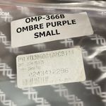 PilyQ  PQ Swim Bandeau Top With Convertible Straps Ombre Purple Blue Small NWT Photo 7