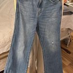 Daze Denim Vintage SoHo High Rise Ankle Flare Blue Size 28 Photo 1