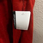 Westbound  Orange V Neck Short Sleeve Tunic Top Plus Sz 1X Lagenlook Comfort Photo 4