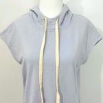 Jane and Delancey New Sleeveless Hoodie Cap Sleeve Hooded Sweatshirt Photo 2