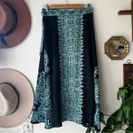 Talbots 100% silk wrap midi skirt Women’s SIZE 4 tropical vacation resort Photo 1