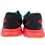 Hoka  One Zinal Trail Running Shoe Women's 10.5 B Black/Blue/Pink/Solpink Sneaker Photo 5