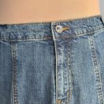 Deadstock Y2K Quacker Factory Embellished Denim Maxi Skirt Rhinestone Details Blue Size 2X Photo 4