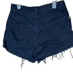 High Sierra Vintage Black Denim Studded Shorts Size 6 Photo 5