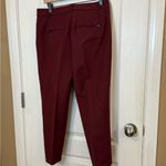 White House | Black Market Elegant Burgundy Women's Capris Photo 4