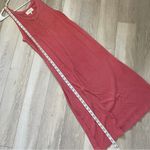 The Great Dress slim henley tank midi womens Red (medium) minimalist casual Photo 5