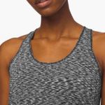 Lululemon Essential Tank Pleated Spaced Out Space Dye Black White Workout Tank Photo 3