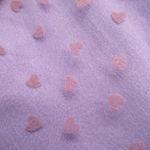 NWT Ivy City Co Wonderland Gown in Purple Flocked Heart Print Maxi Dress M Size M Photo 3