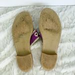 Jack Rogers Glitter Navajo Sandals Purple Size 9 Photo 2