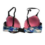 Victoria's Secret PINK  Bra Wear Everywhere Demi Tie Dye Blue 34B Photo 1