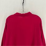 Old Navy  Oversized Button Down Long Sleeve Boyfriend Shirt Womens XL Pink Photo 7