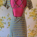 Le lis crisscross back tee mini dress size M Photo 6