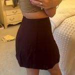 Aritzia Maroon  A Line Skirt Photo 4
