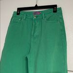 Edikted  WOMENS WIDE LEG JEANS GREEN NEW LARGE Photo 2