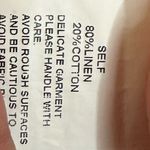 SNDYS Leo Linen Button Up Shirt Dress Beach Casual Pink CoverUp Women’s sz 4 Photo 5