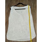Manrico Cashmere Knit Tank Top Women’s M Cream Sleeveless 50% Cashmere Italy Size M Photo 6