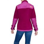 The North Face Pink & Orange Fleece Full Zip Sweater Jacket Photo 4