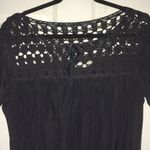 To The Max Dress woman’s crochet belted Size 6 silky Photo 4