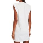 The Range  White Substance Cotton Dress Casual Minimalist Neutral Size Medium‎ Photo 1