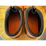 Lands' End  Women's Shoes Sz 6B Orange Suede Zip Moc Outdoor Photo 4